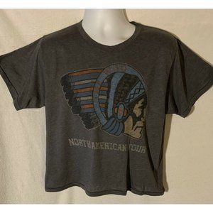 New 2011 The Who Junk Food 1976 Tour Grey T Shirt